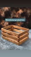 Inserat Weinkistenproduktion