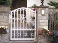 Inserat Gartentore geschmiedet Schlosserei