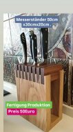 Inserat Jausenbretter und Messerblöckeerzeugung