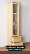 Inserat Wein und Gewürzschränkebau Tischlerei