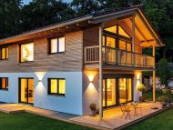 Inserat Holzhäuserbau Bauunternehmen