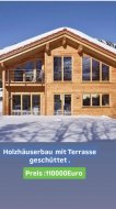 Inserat Holzhäuserbau geschüttet