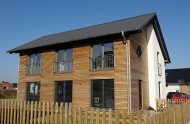 Inserat Hausbau mit Einseitige Holzfassade