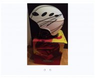 Inserat Schihelm weiß Gr57