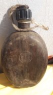 Inserat Feldflasche, "Kokosnuss", 2.Weltkrieg,
