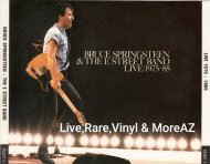 Inserat BruceSpringsteen50thAZ AaronZzTop Uvm