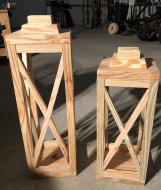 Inserat Laternenbau Groß mit Streben Blumenablag