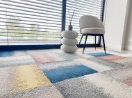 Inserat Preiswerte Teppichfliesen-Mischung