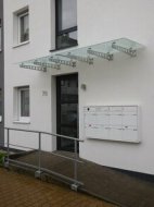 Inserat Vordächer -Geländer -Schlosserei