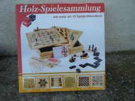 Inserat Holz-Spielesammlung